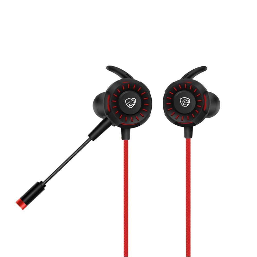 HYTECHHytech HY-GK1 3,5 Oyuncu Esnek Mikrofonlu Kırmızı Kulakiçi Kulaklık8680096107016