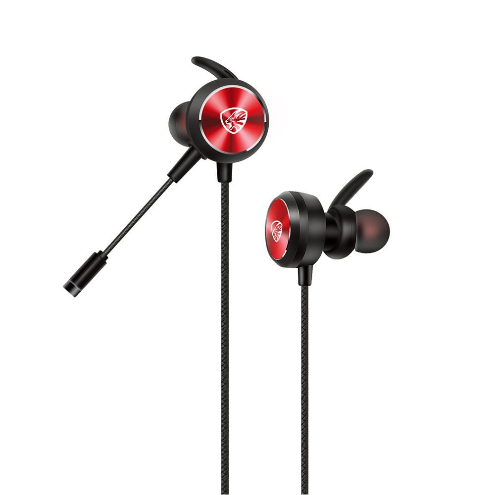 HYTECHHytech HY-GK3 3,5 Oyuncu Esnek Mikrofonlu Kırmızı Kulakiçi Kulaklık8680096107078