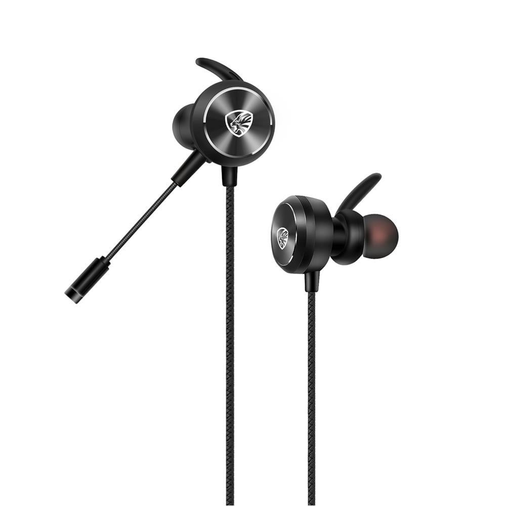 HYTECHHytech HY-GK3 3,5 Oyuncu Esnek Mikrofonlu Siyah Kulakiçi Kulaklık8680096107085