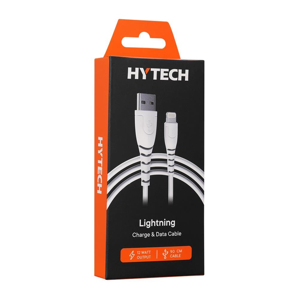 HYTECHHytech HY-XTK20 2.4A Lightning 90cm Beyaz Hızlı Şarj Kablosu8680096121777
