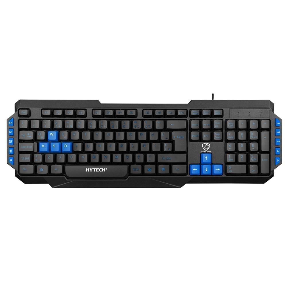 HYTECHHytech HYK-46 GAMY Siyah USB Mavi Tuşlu Q Gaming Oyuncu Klavyesi8680096100628