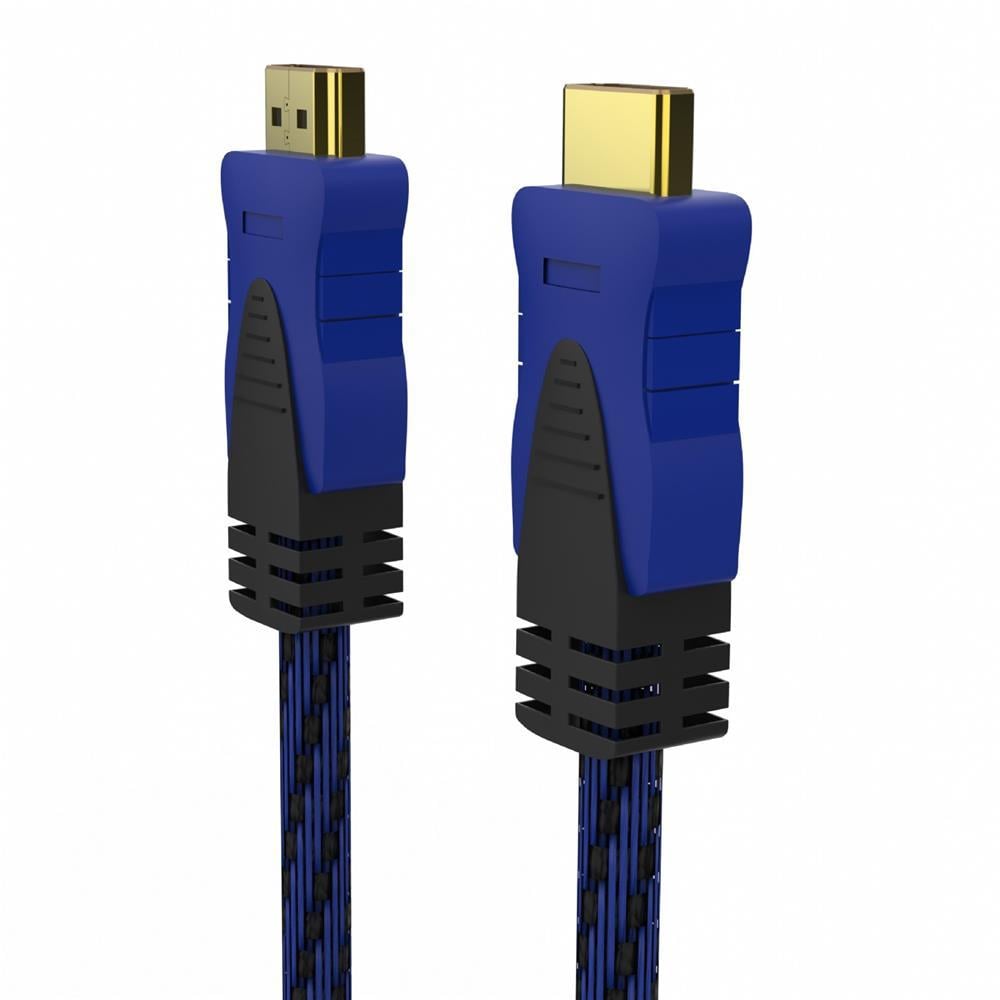 INCAInca IMHD-15T 1,8Mt Örgülü 1,4 V 3D HDMI Kablo Örgülü 4K@30Hz 2160P Altın Uç Parazit Koruma8697980467279