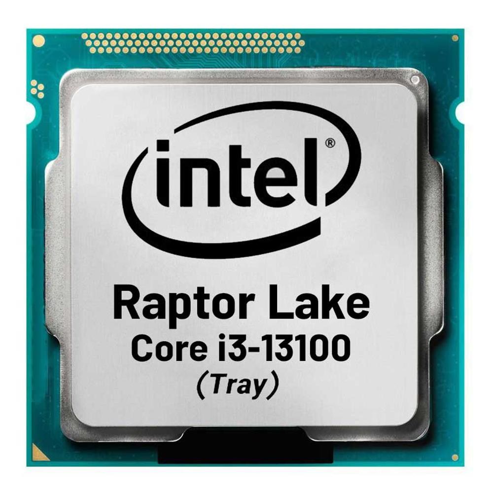 INTELIntel Raptor Lake I3 13100 TRAY 3.40GHZ ~ 4.50GHZ 12MB 1700P Kutusuz İşlemci8592978422400
