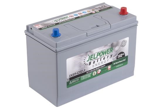 JELPOWERJelpower 12 V 102 Ah Heavy Duty Jel AküJP12V102AH