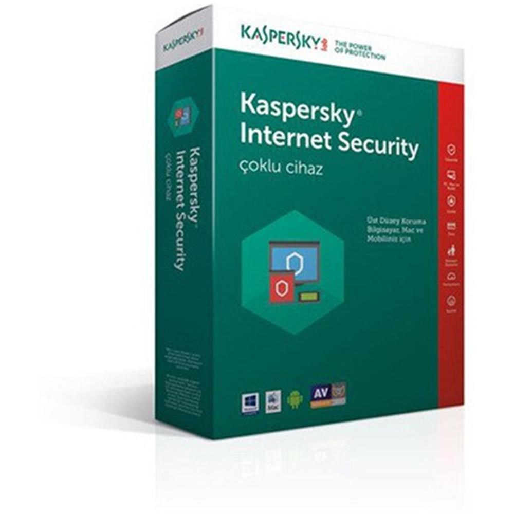 KASPERSKYKaspersky Internet Security 2 Kullanıcı 1 Yıl5056244900519