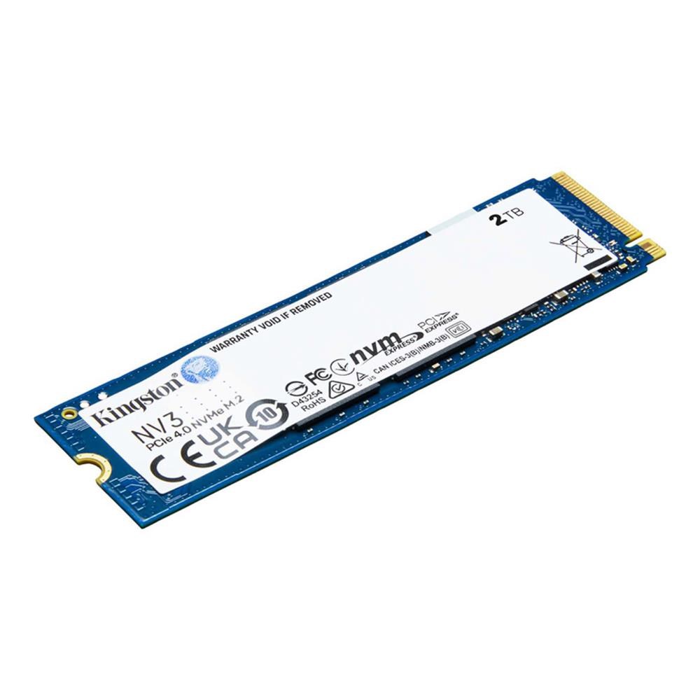KINGSTONKingston 2TB NV3 SNV3S-2000G 6000-5000MB-s PCI-Express 4.0 M.2 Nvme Ssd Disk740617344783