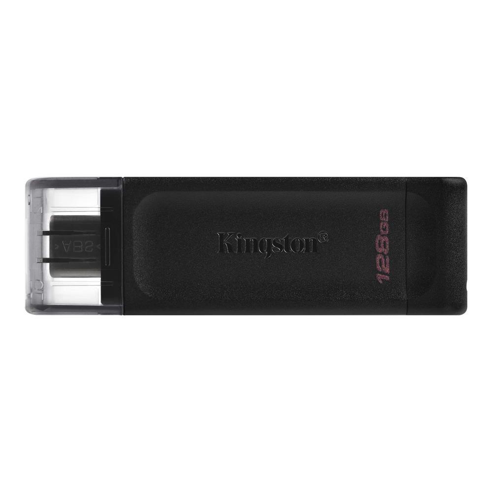 KINGSTONKingston DT70 128GB USB-C 3.2 Gen 1 Type-C Flash Bellek740617305371