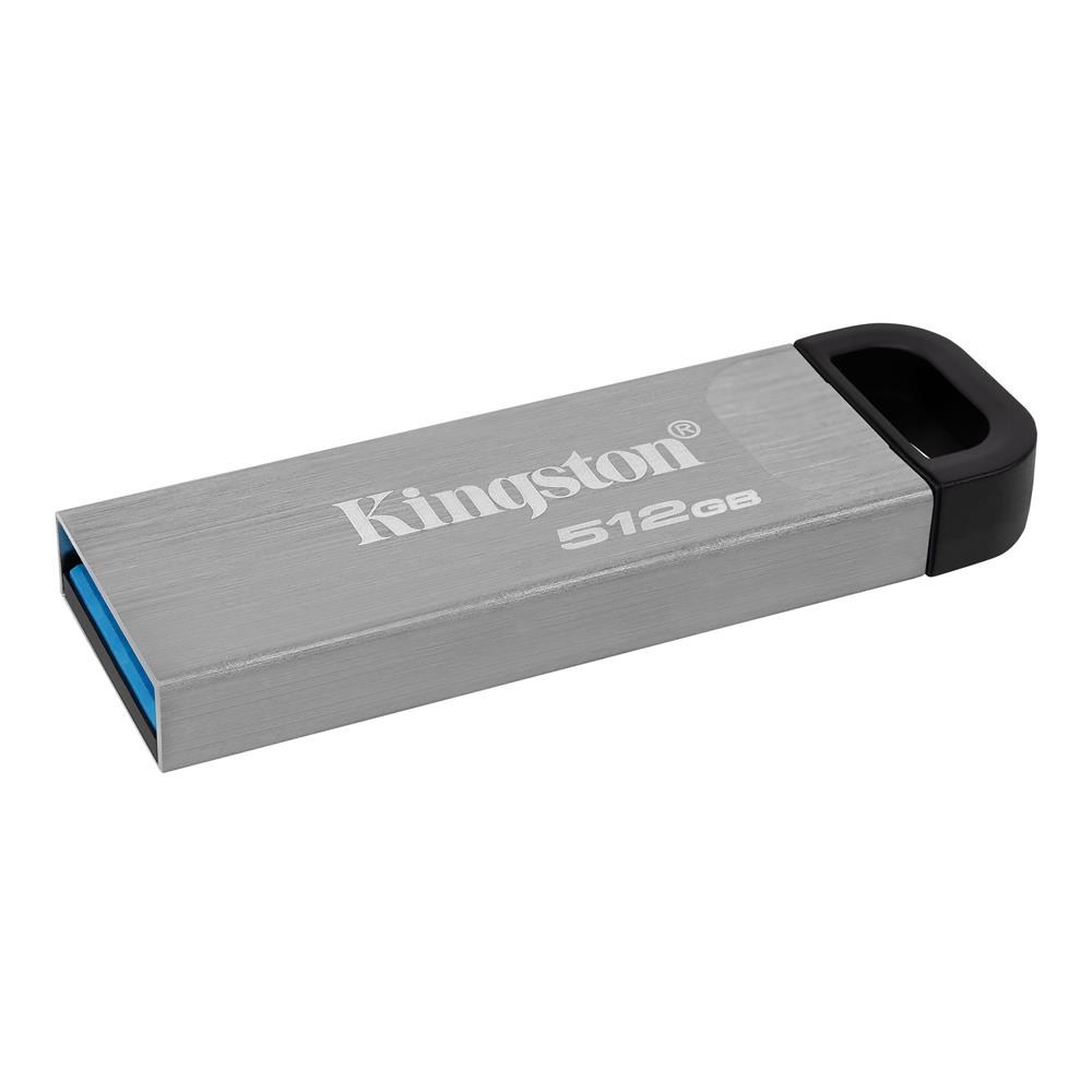 KINGSTONKingston DTKN-512GB 512GB DataTraveler Kyson 200MB-s Metal USB 3.2 Gen 1 Flash Bellek740617340761
