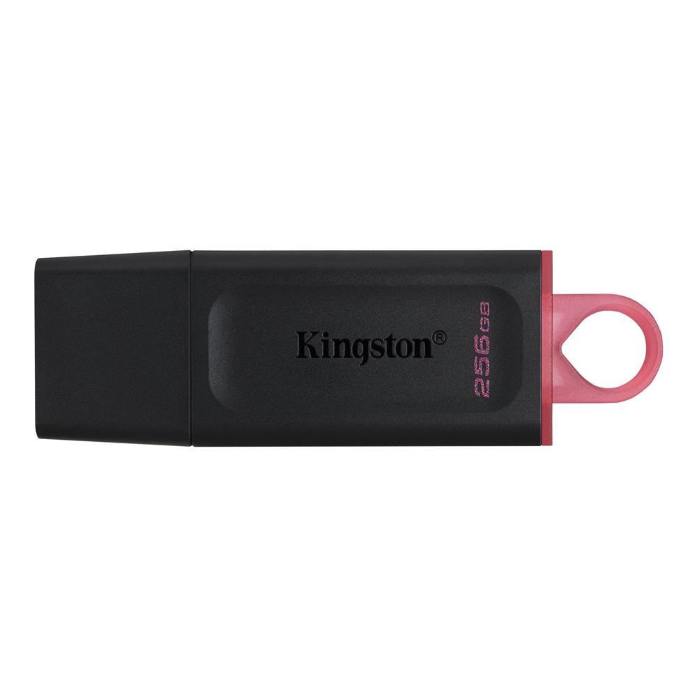 KINGSTONKingston DTX-256GB 256GB USB3.2 Gen 1 DataTraveler Exodia (Black + Pink)Flash Bellek740617310023
