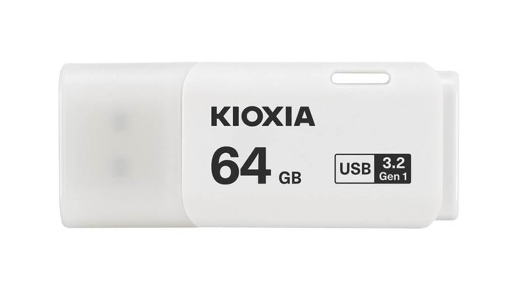 KIOXIAKioxia 64GB U301 Beyaz USB 3.2 Gen 1 Flash Bellek4582563850033