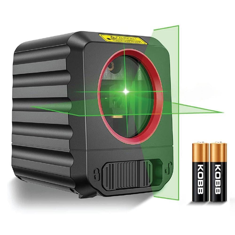 KOBBKOBB KBL90G 30 Metre Profesyonel Yatay ve Dikey Otomatik Hizalamalı Yeşil Çapraz Çizgi Lazer DistomatKBL90G
