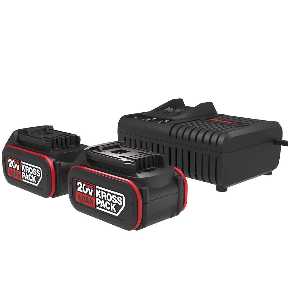 KressKress KAD21 20Volt 4.0Ah Li-ion KrossPack 2 Adet Akü ve Akü Şarj CihazıKAD21