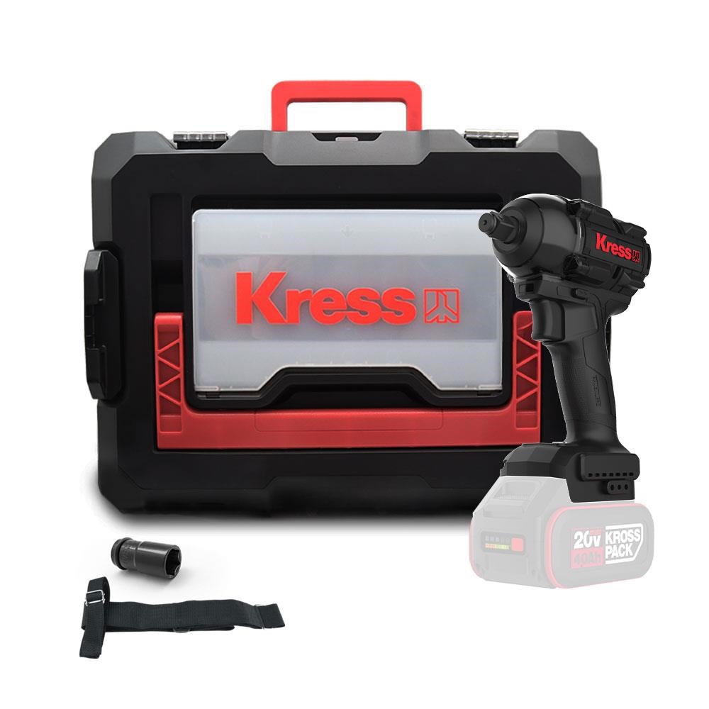KressKress KH275.91 20Volt 500Nm Kömürsüz Profesyonel Şarjlı Somun Sıkma (Akü Dahil Değildir)KH275.91
