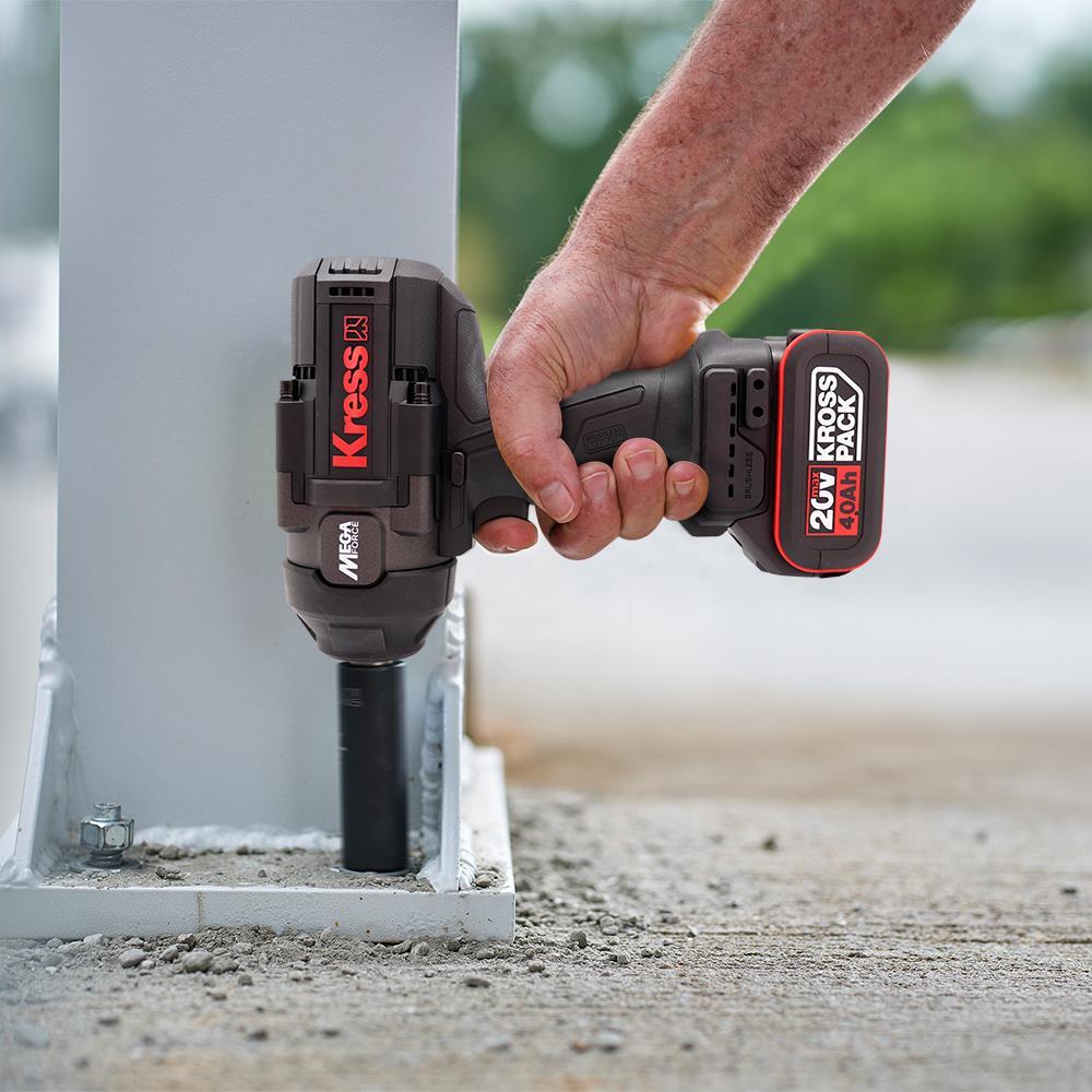 KressKress KUB33.91 20Volt 1300Nm Kömürsüz Profesyonel Şarjlı Somun Sıkma (Akü Dahil Değildir)KUB33.91