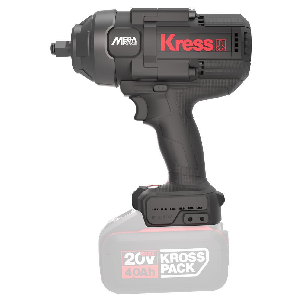 KressKress KUB33.91 20Volt 1300Nm Kömürsüz Profesyonel Şarjlı Somun Sıkma (Akü Dahil Değildir)KUB33.91