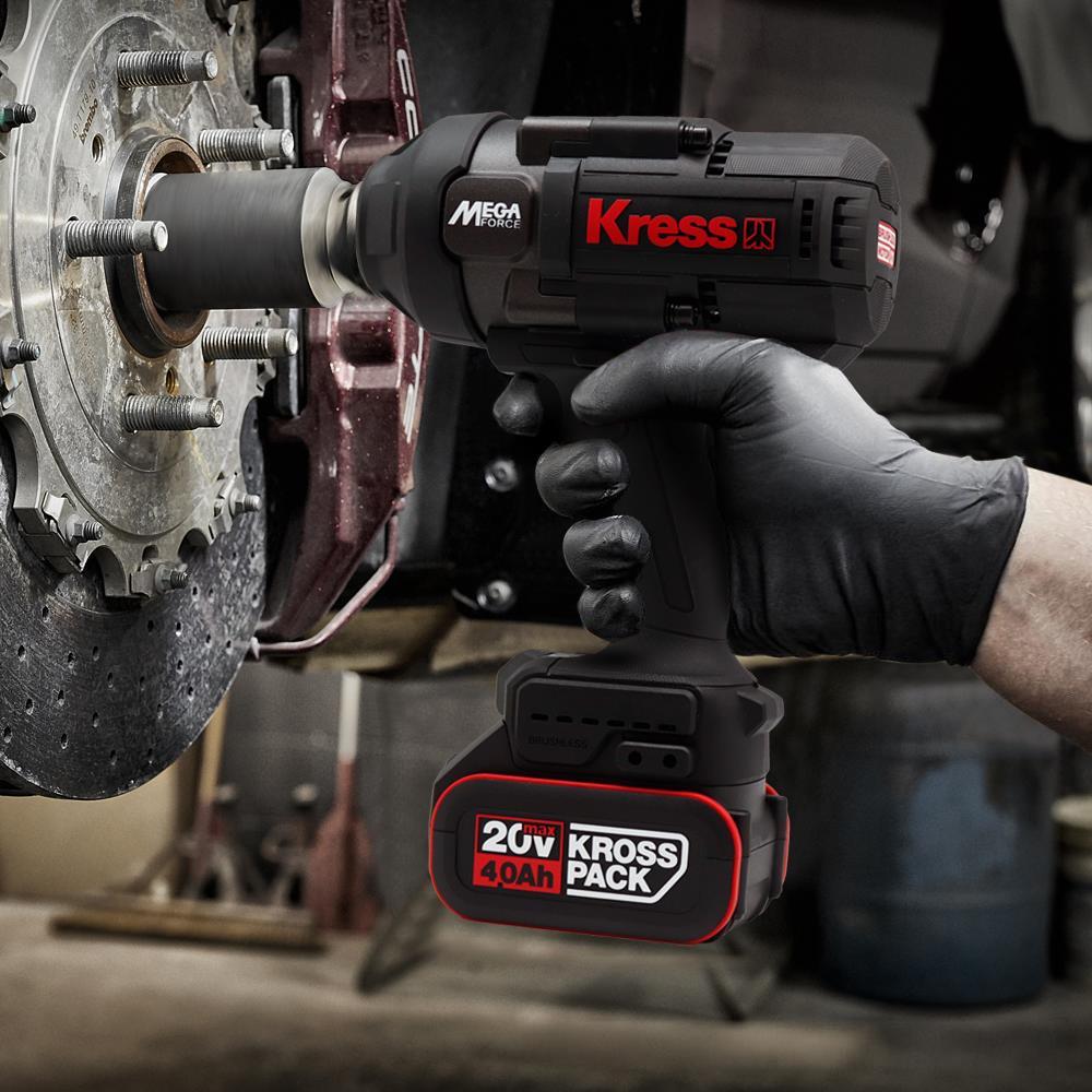 KressKress KUB35.91 20Volt 1700Nm Kömürsüz Profesyonel Şarjlı Somun Sıkma (Akü Dahil Değildir)KUB35.91