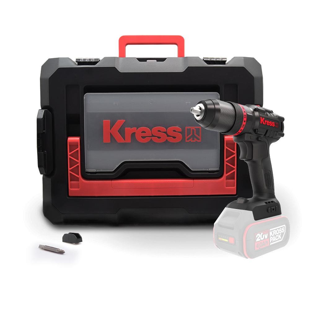 KressKress KUC30.91 20Volt Kömürsüz Profesyonel Şarjlı Darbeli Matkap (Akü Dahil Değildir)KUC30.91