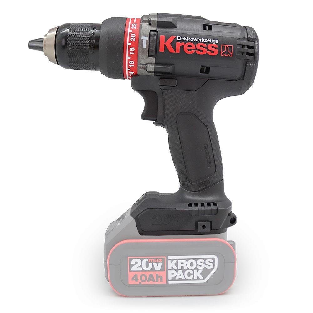 KressKress KUC31.91 20Volt Kömürsüz Profesyonel Şarjlı Darbeli Matkap (Akü Dahil Değildir)KUC31.91