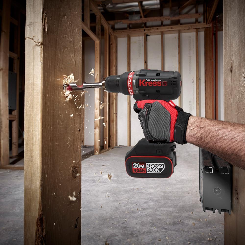 KressKress KUC31.91 20Volt Kömürsüz Profesyonel Şarjlı Darbeli Matkap (Akü Dahil Değildir)KUC31.91