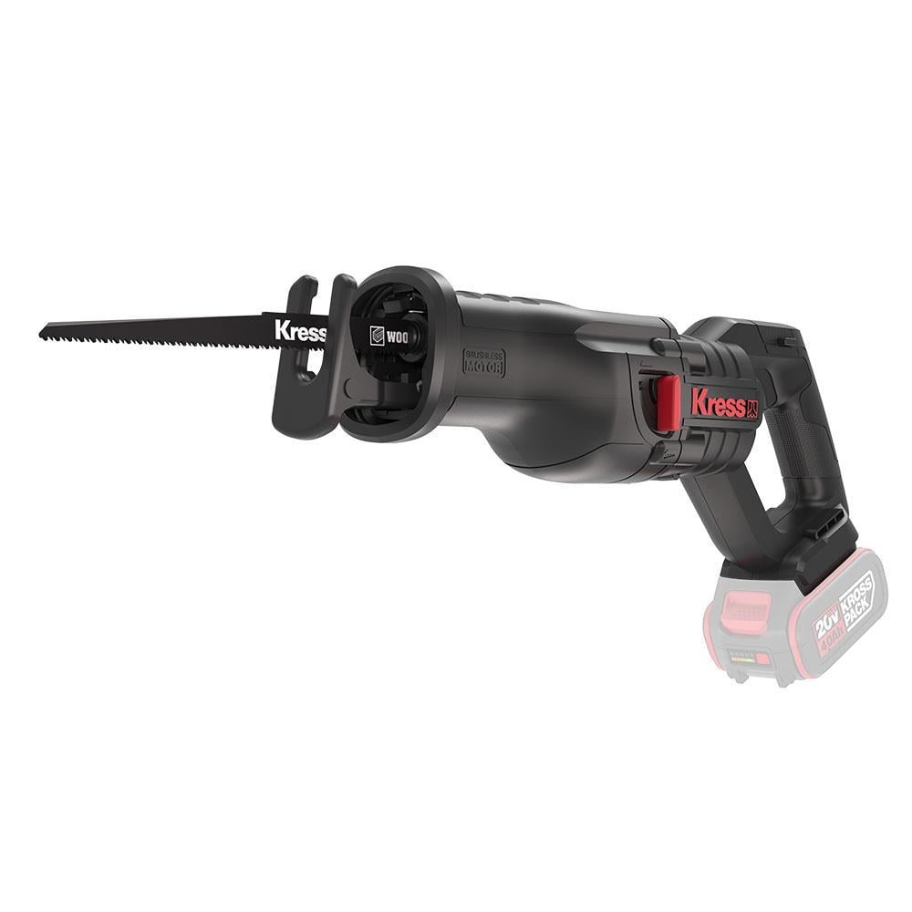 KressKress KUE01.9 20Volt Kömürsüz Profesyonel Tilki Kuyruğu Testere (Akü Dahil Değildir)KUE01.9