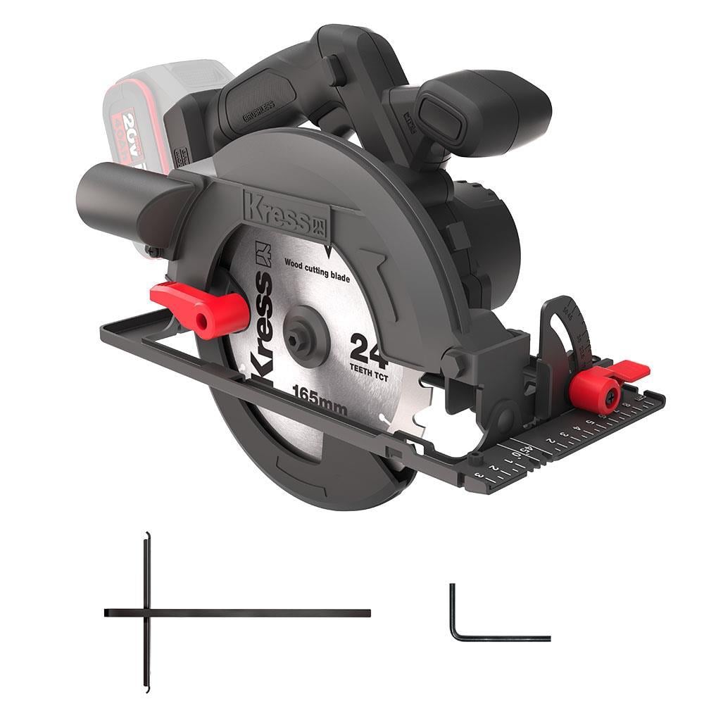 KressKress KUE12.9 20Volt 165MM Kömürsüz Profesyonel Daire Testere (Akü Dahil Değildir)KUE12.9