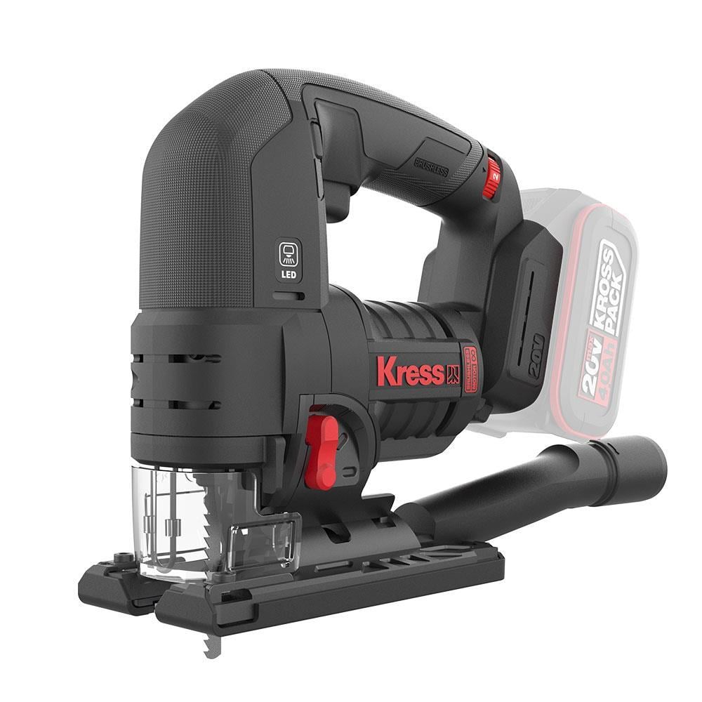 KressKress KUE26.9 20Volt Profesyonel Kömürsüz Devir Ayarlı Şarjlı Dekupaj Testere (Akü Dahil Değildir)KUE26.9