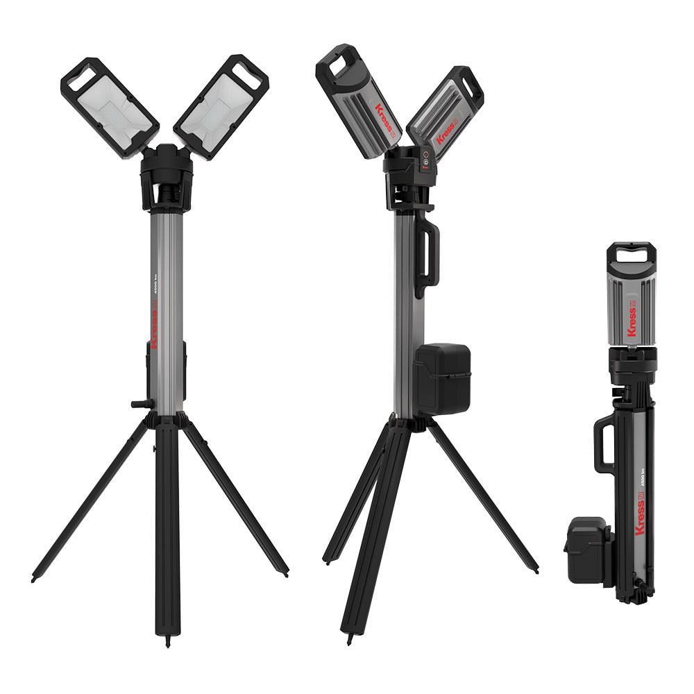 KressKress KUF09.9 20Volt 2000/4500 Lümen Profesyonel Kule Tipi Teleskopik Katlanabilir LED Projektör (Akü Dahil Değildir)KUF09.9