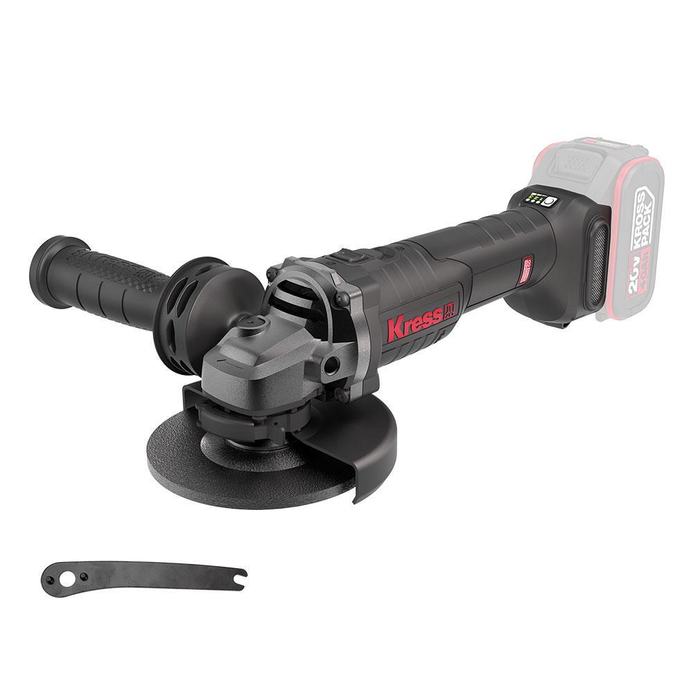 KressKress KUH10.9 20Volt 125mm Kömürsüz Profesyonel Şarjlı Devir Ayarlı Avuç Taşlama (Akü Dahil Değildir)KUH10.9