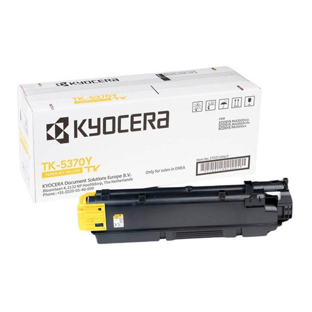 KYOCERAKyocera TK-5370Y Yellow Sarı Orjinal Fotokopi Toneri Ecosys MA3500cix - MA3500cifx 5.000 Sayfa632983072660