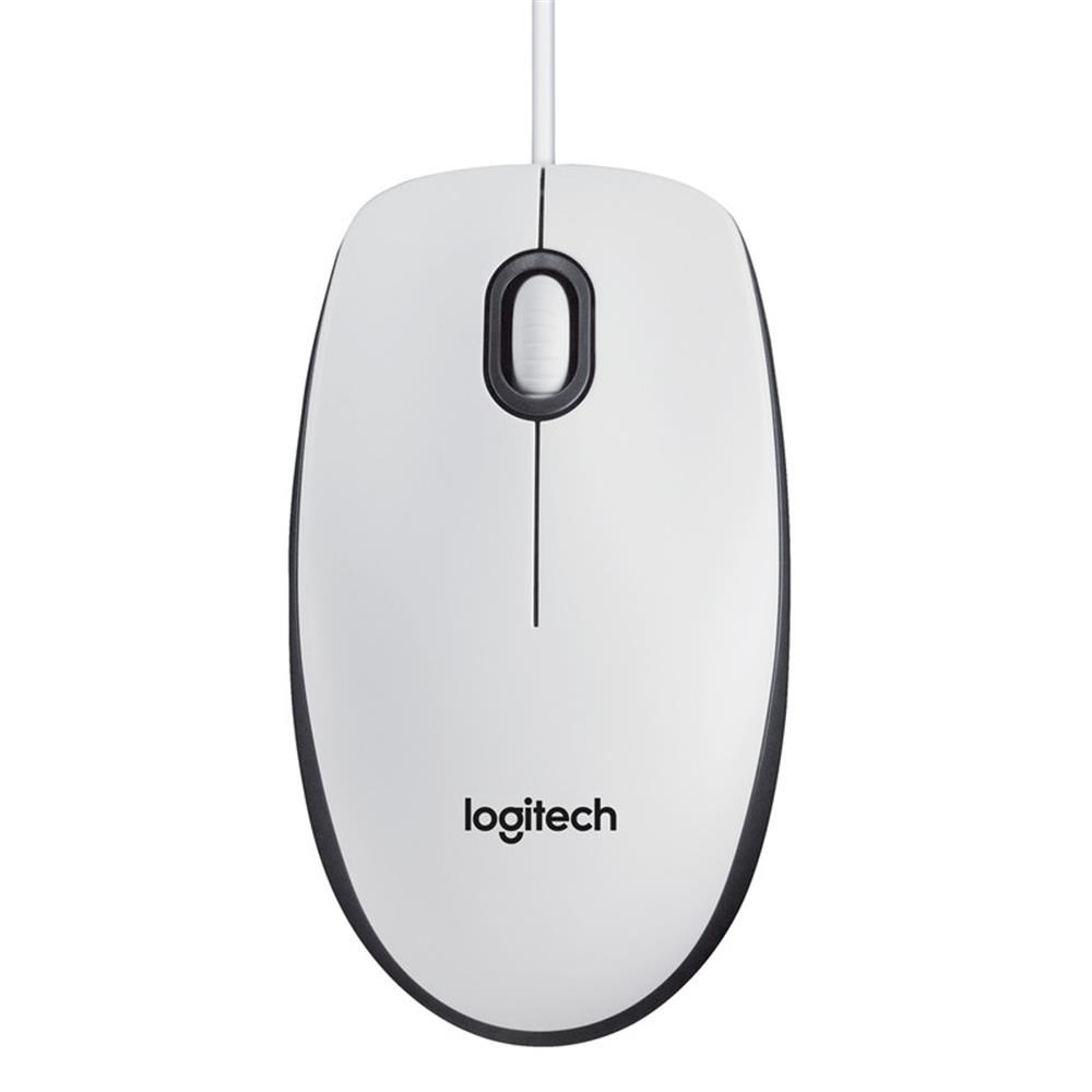 LOGITECHLogitech 910-003360 B100 Beyaz Kablolu Mouse5099206041288