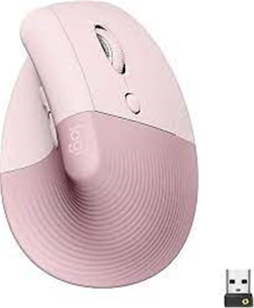 LOGITECHLogitech 910-006478 Lift Kablosuz Ergonomik Dikey Rose Mouse5099206099913