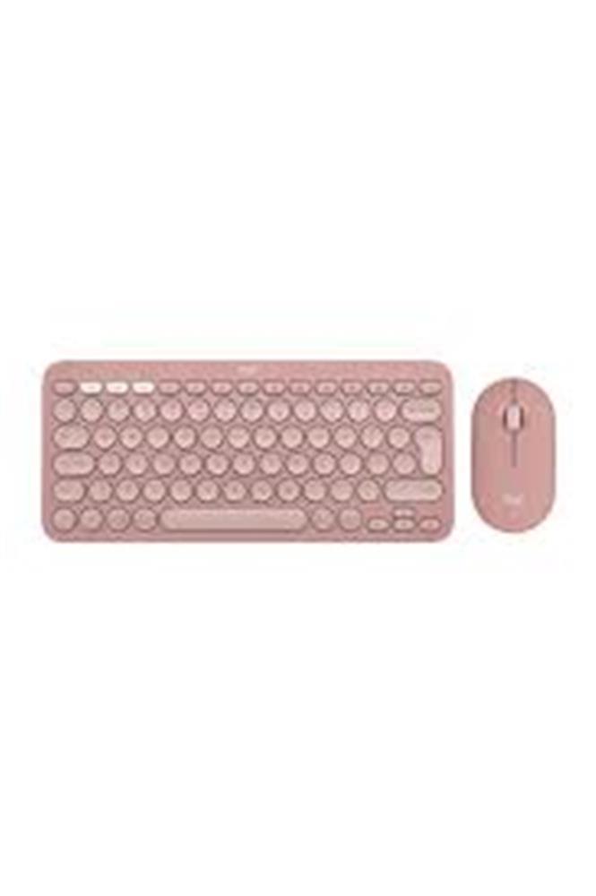 LOGITECHLogitech 920-012247 Pebble 2 Combo Pembe Kablosuz Klavye Mouse Seti5099206115422