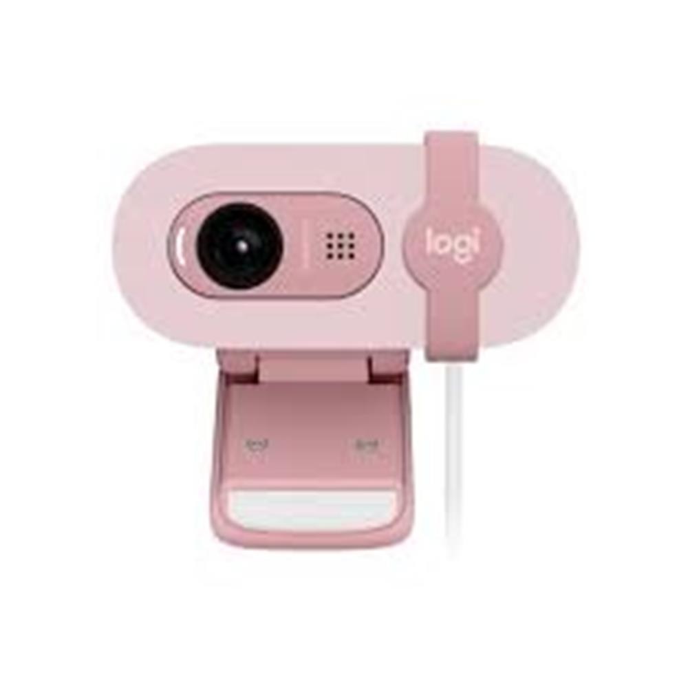 LOGITECHLogitech 960-001623 Brio 100 Full HD Web Kamerası - Pembe5099206113282