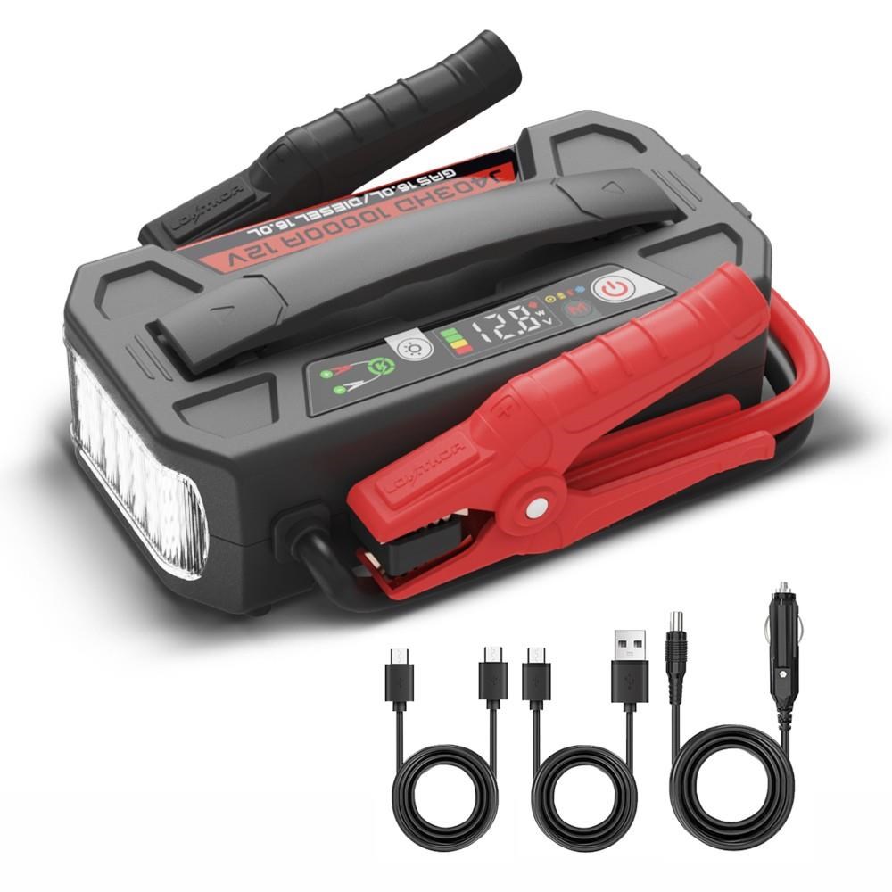 LokithorLokithor J403HD 12V 10.000Amp Li-Polimer Akıllı Akü Takviye + Powerbank + Led LambaJ403HD