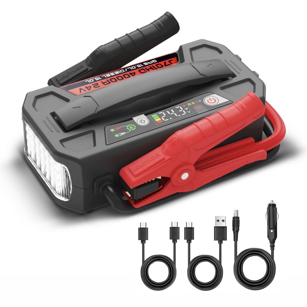 LokithorLokithor J701HD 24V 4000Amp Li-Polimer Akıllı Akü Takviye + Powerbank + Led LambaJ701HD