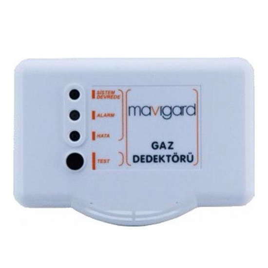 MavigardMavigard GD2R-220EC Konvansiyonel Karbonmonoksit Gaz Dedektörü (CO) 220V DC, 2 Alarm Seviyesi ÇıkışlıGD2R-220EC