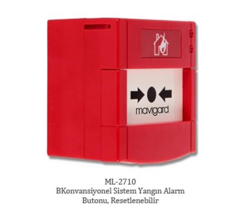 MavigardMavigard ML-2710 Konvansyonel Yangın Alarm Butonu RestenebilirML-2710