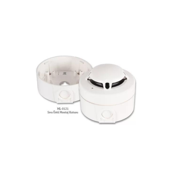 MaxlogicMaxlogic ML-0121/M Sıva Üstü Montaj Kutusu, ML Serisi Dedektörler İçin Marin SertifikalıML-0121/M