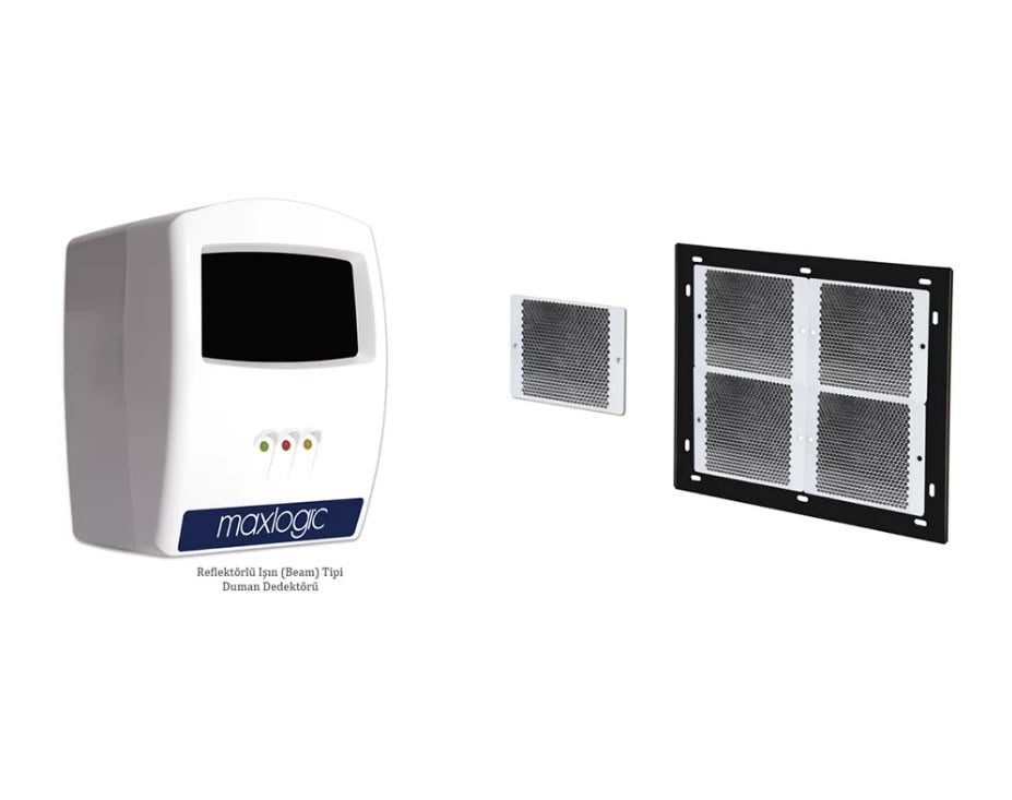 MaxlogicMaxlogic ML-0174 Işın (Beam) Tipi Duman Dedektörü Reflektörü, 4 lüML-0174