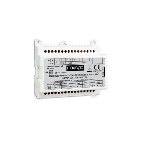 MaxlogicMaxlogic ML-12011.KU Akıllı Adresli Sistem-Supervisor Arası SGC Modülü, RS232 ÇıkışlıML-12011.KU