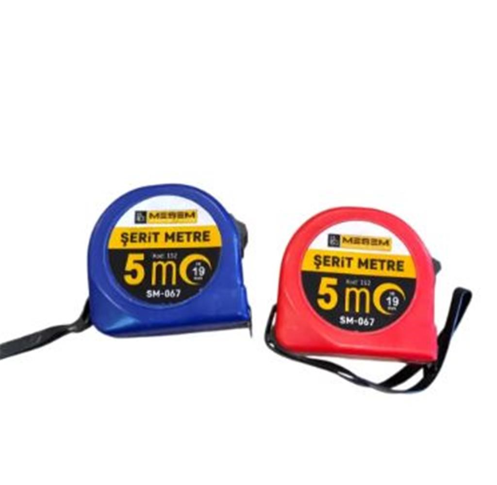 BAY-TECMeşem Çelik Şerit Metre 5x19 Mm Sm-067 151(dz-12)7908097203409