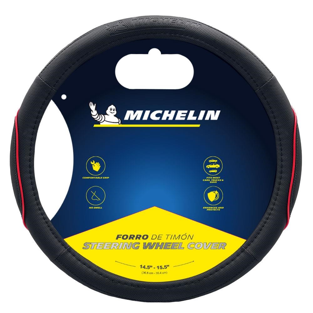 MichelinMichelin MC1003NR Premium Suni Deri Direksiyon Kılıfı KIRMIZIMC1003NR