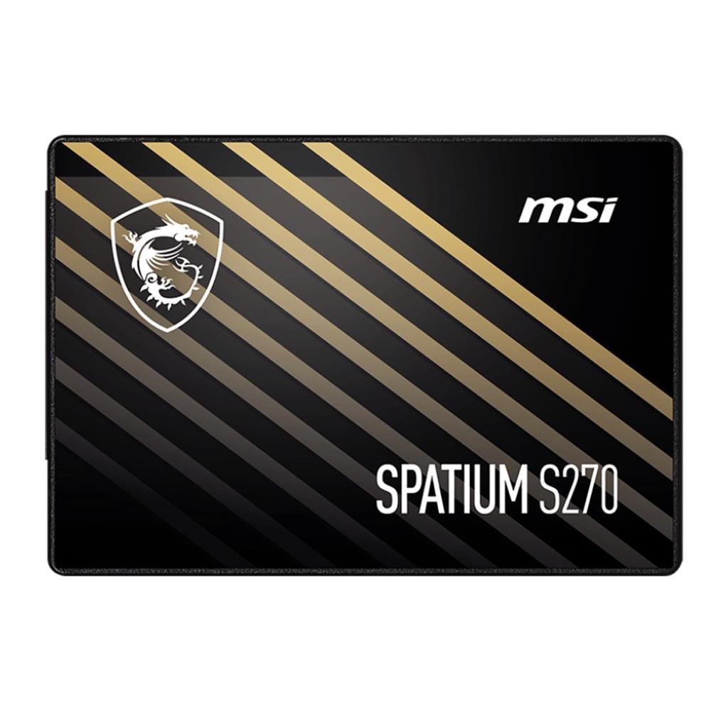 MSIMsi 480GB Spatium S270 SATA 3.0 (500MB Okuma - 450MB Yazma) Ssd Disk4711377001168
