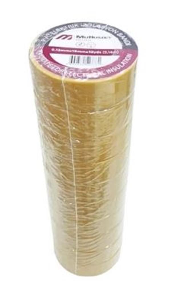 MUTLUSANMutlusan 10-19 İzole Bant 10lu(Elektrik Bant) Sarı 0651331410198699430527748