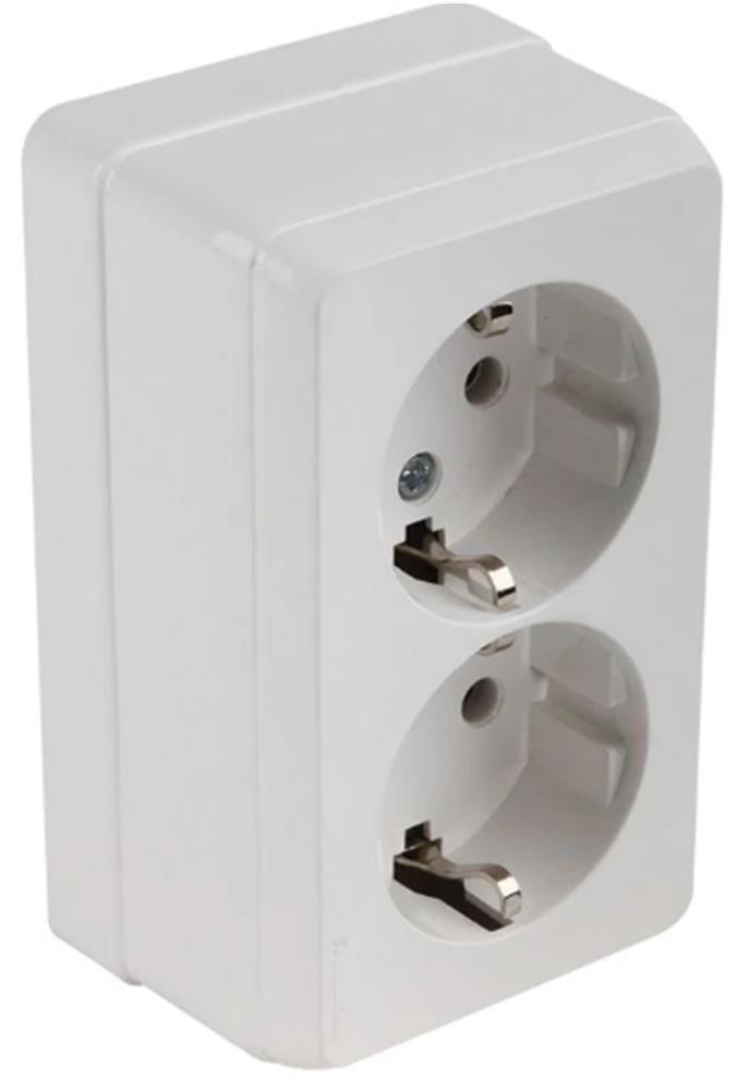 MUTLUSANMutlusan Bron Sıva Üstü İkili Topraklı Priz Beyaz (2160 202 0201)8699430326457