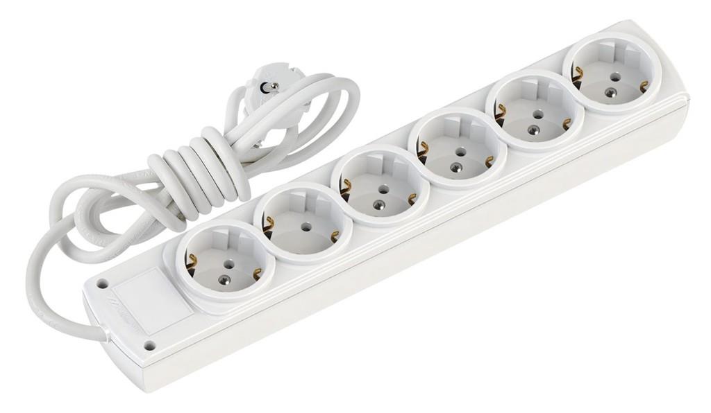 MUTLUSANMutlusan Rı-Tech 6lı 2mt Topraklı  Grup Priz  (001 175 610002 02 00)8699430430161