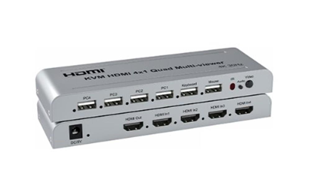 NOVANova NVC-HDSW4-KVM 4K HDMI Switcher 4×18681338009884