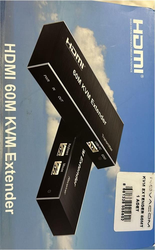 NOVANova NVC-KVM4K60 KVM Extender 60MT HDMI + USB1050058342002