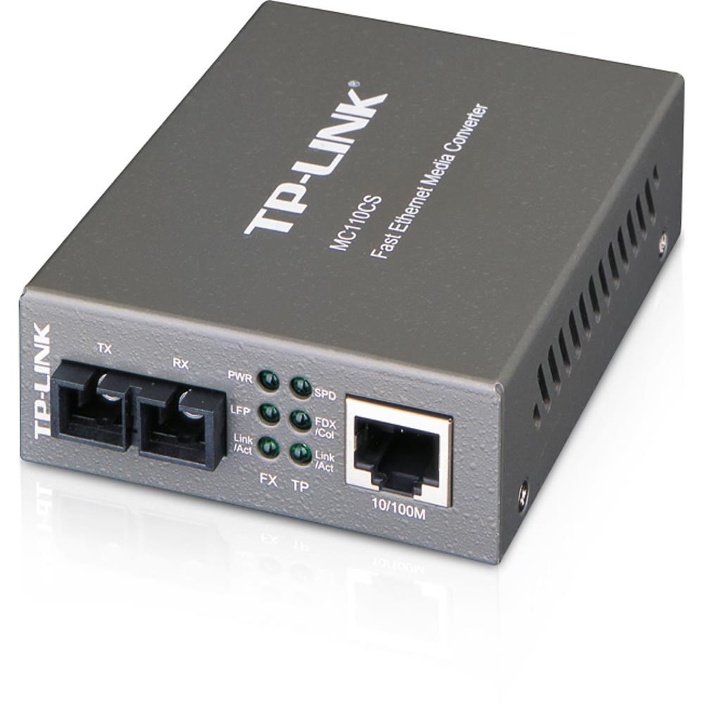 TP-LINKOmada Tp-Link MC110CS Megabit Fast Ethernet Medya Dönüştürücü6935364030407