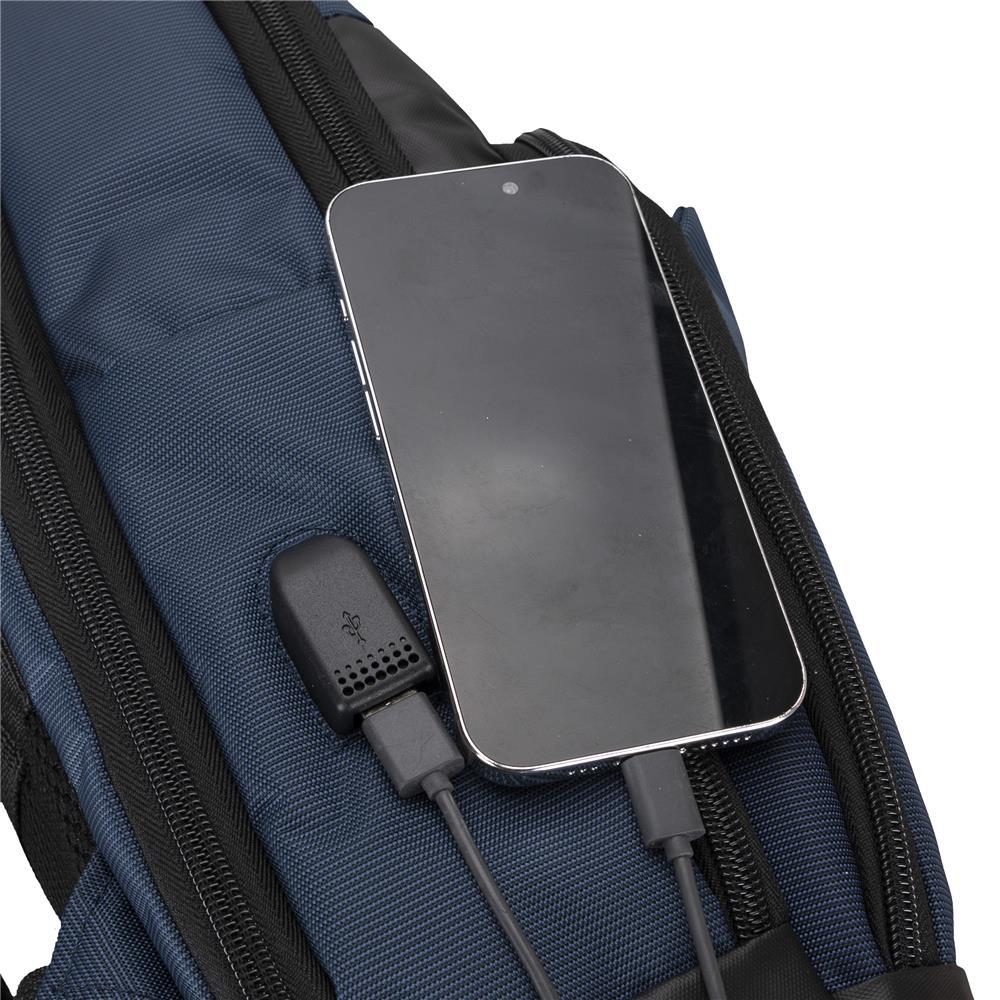 PLMPlm Livorno-Usb 17 Lacivert  Notebook Sırt Çantası8691051938996